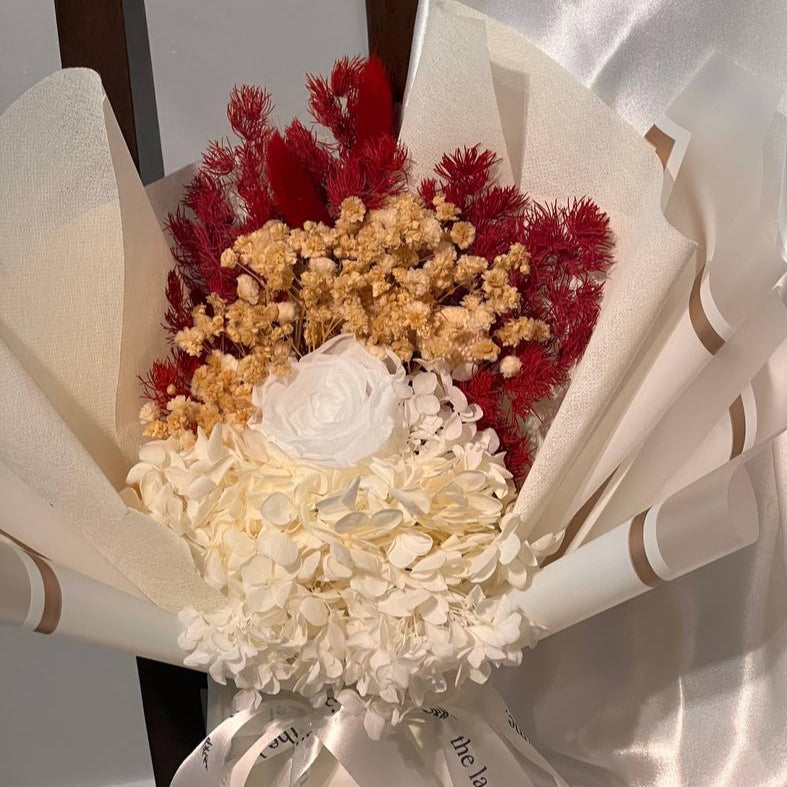 Snow | Preserved Blooms | Super Mini