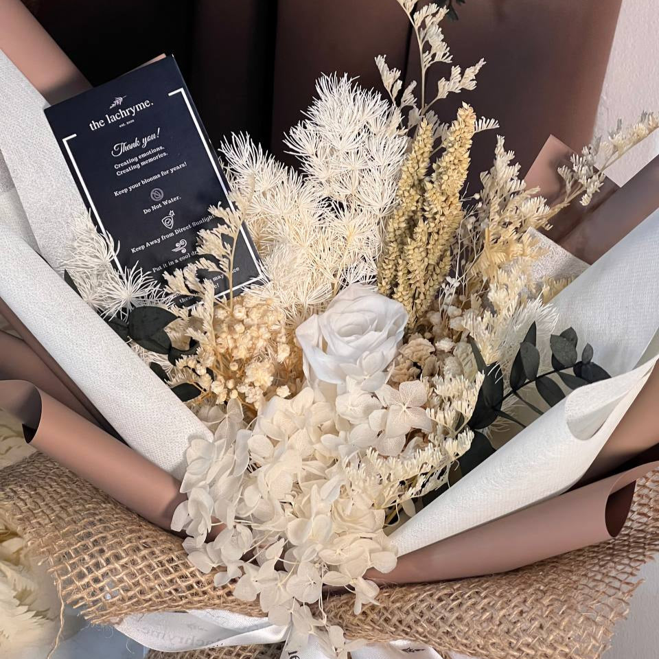 Latte | Preserved Blooms | Super Mini
