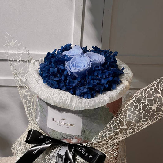 Gyros in Blue | Preserved Blooms | Petite