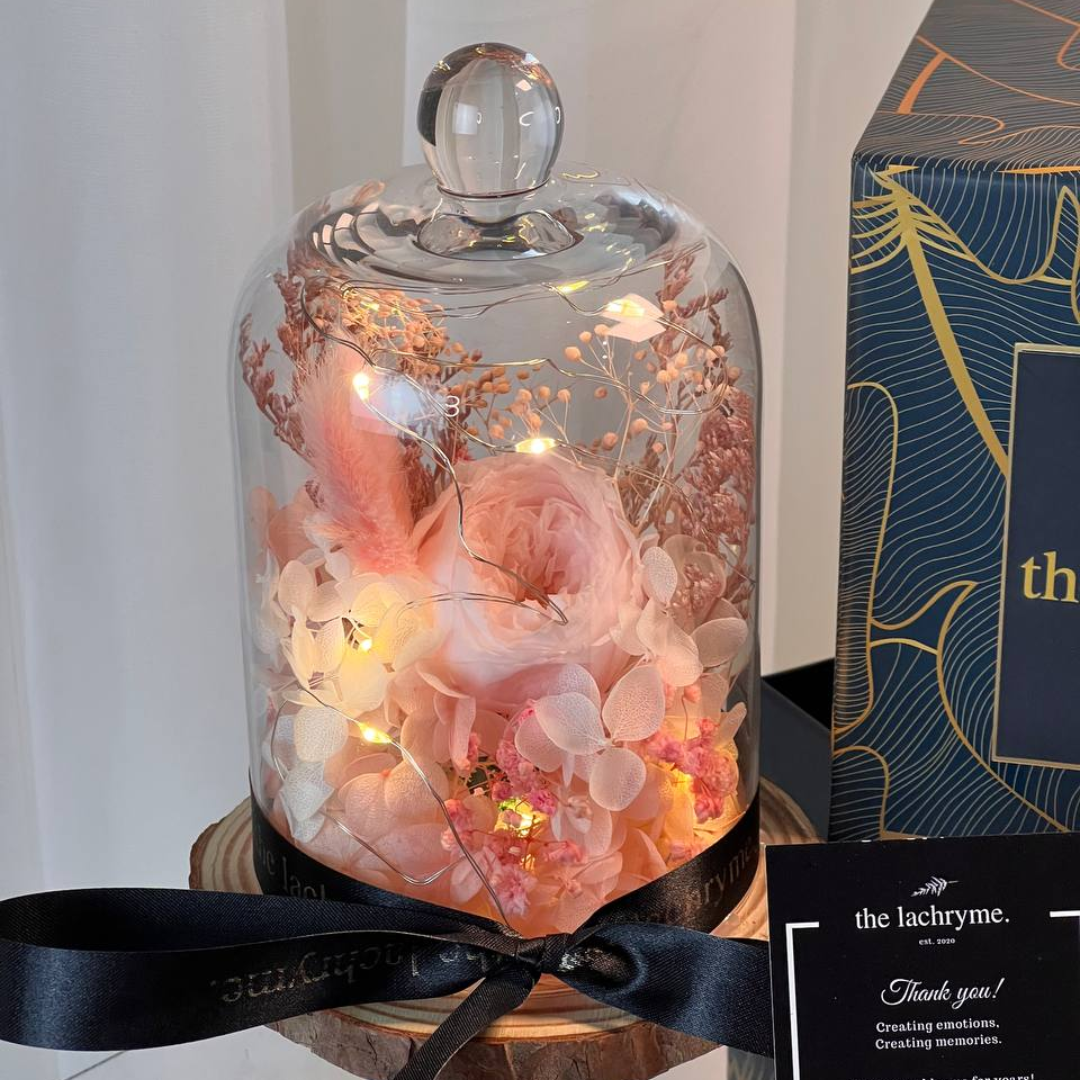 Rosa (Dome + Candle)