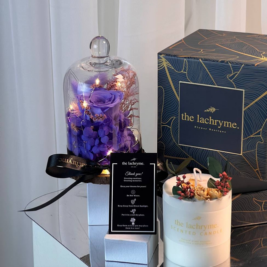 Lila (Dome + Candle)