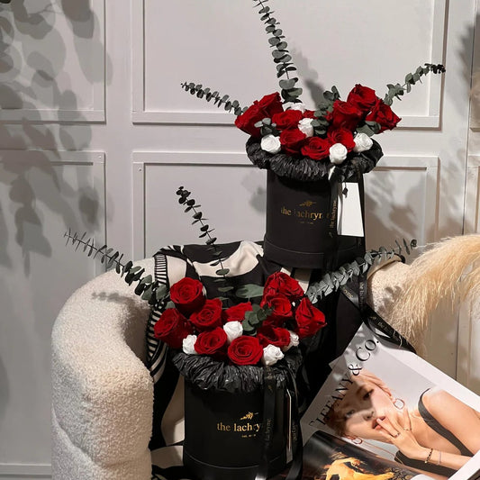 Miss Lachryme | Preserved Blooms | Le Fleur Medium Round