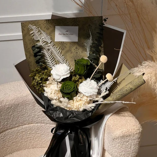 Grün | Preserved Peony & Rose | Grand