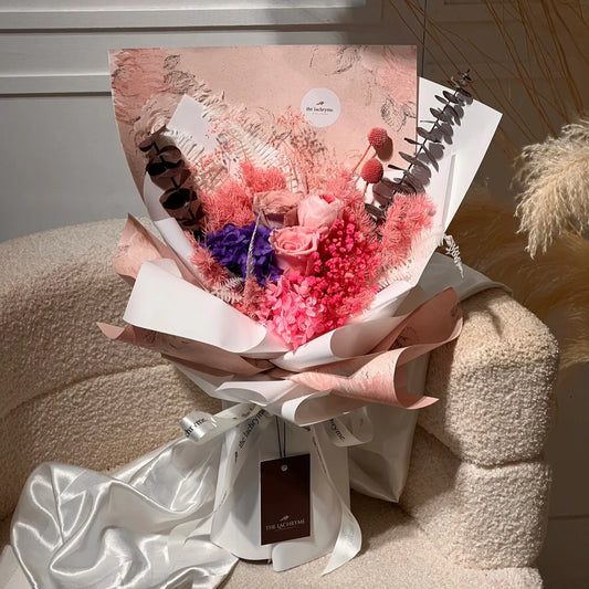 Botanical Blush | Preserved Blooms | Petite