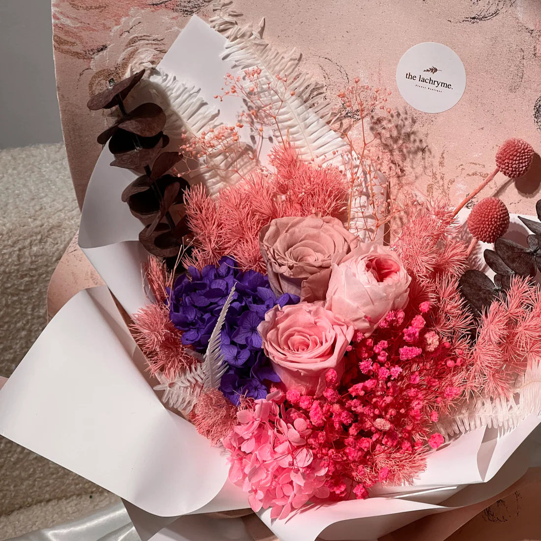 Botanical Blush | Preserved Blooms | Petite