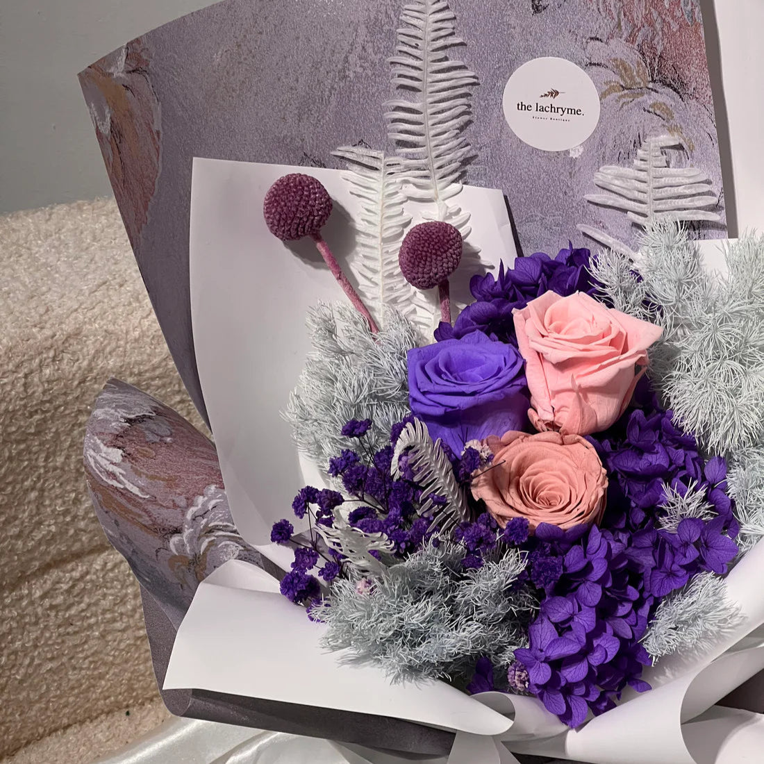 Botanical Viola | Preserved Blooms | Petite