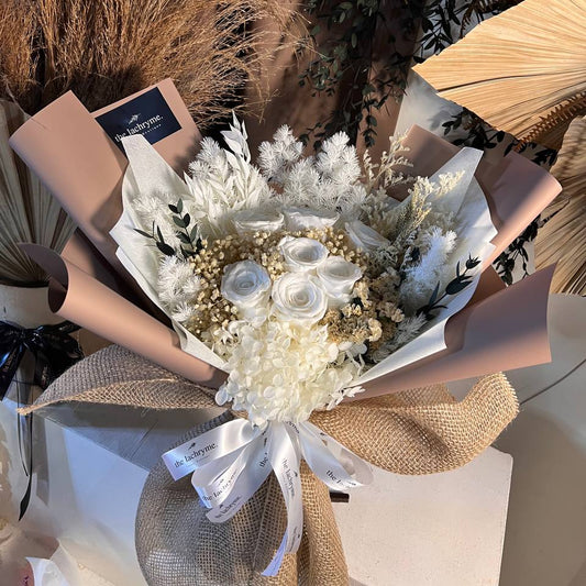 Latte | Preserved Blooms | Deluxe