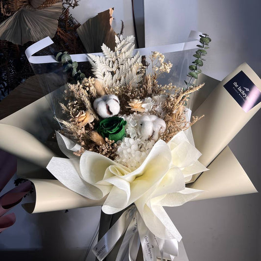 Matcha | Dried & Preserved Blooms | Deluxe