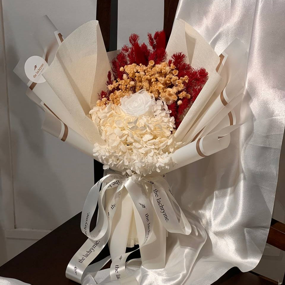 Snow | Preserved Blooms | Super Mini
