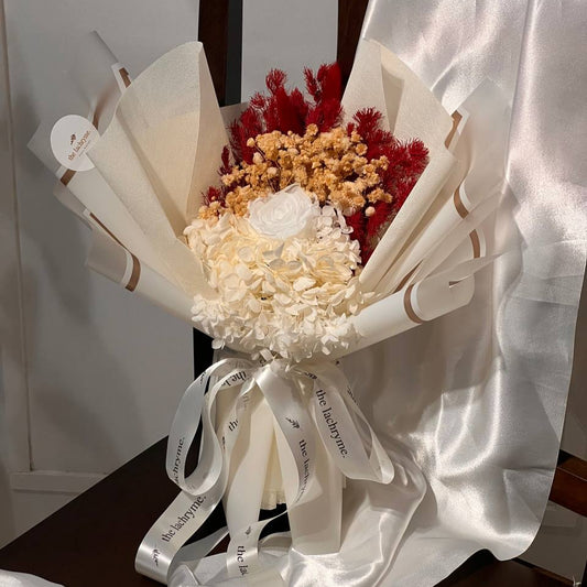 Snow | Preserved Blooms | Super Mini