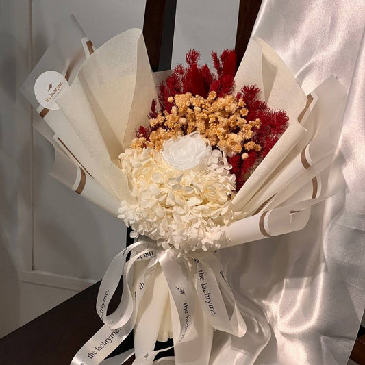 Snow | Preserved Blooms | Super Mini