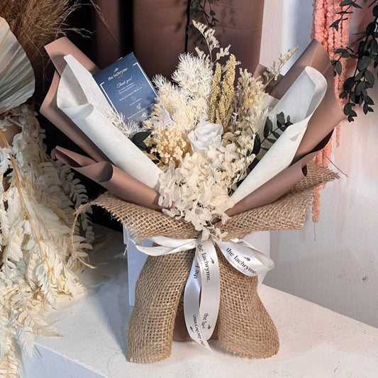 Latte | Preserved Blooms | Super Mini