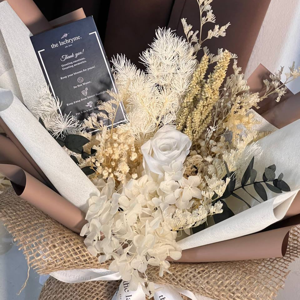 Latte | Preserved Blooms | Super Mini