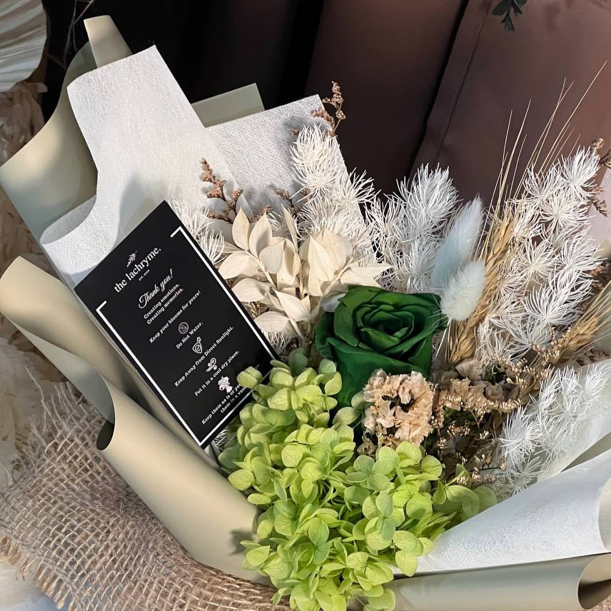 Matcha | Preserved Blooms | Super Mini