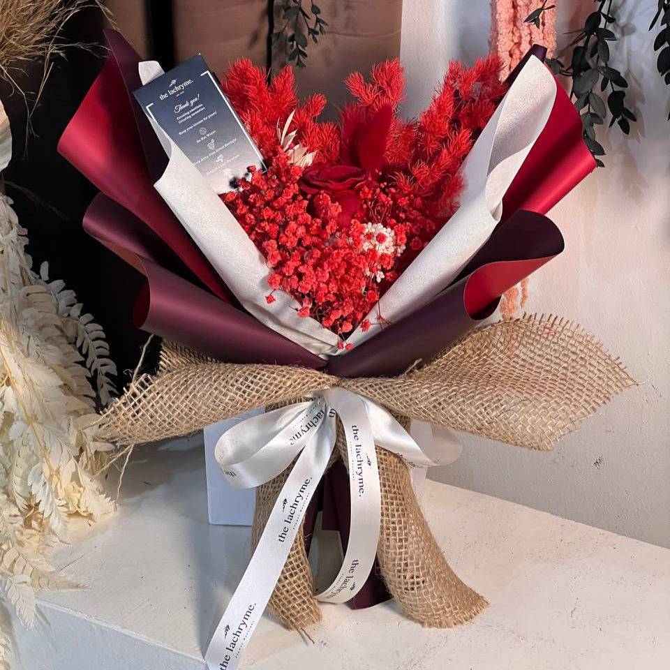 Berry | Preserved Blooms | Super Mini