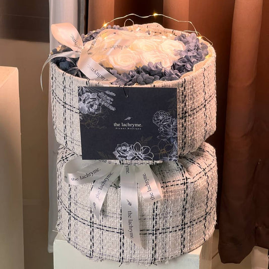 Million Roses White | 12 Premium Roses | Round Blooms