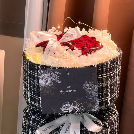 Million Roses Red | 12 Premium Roses | Round Blooms