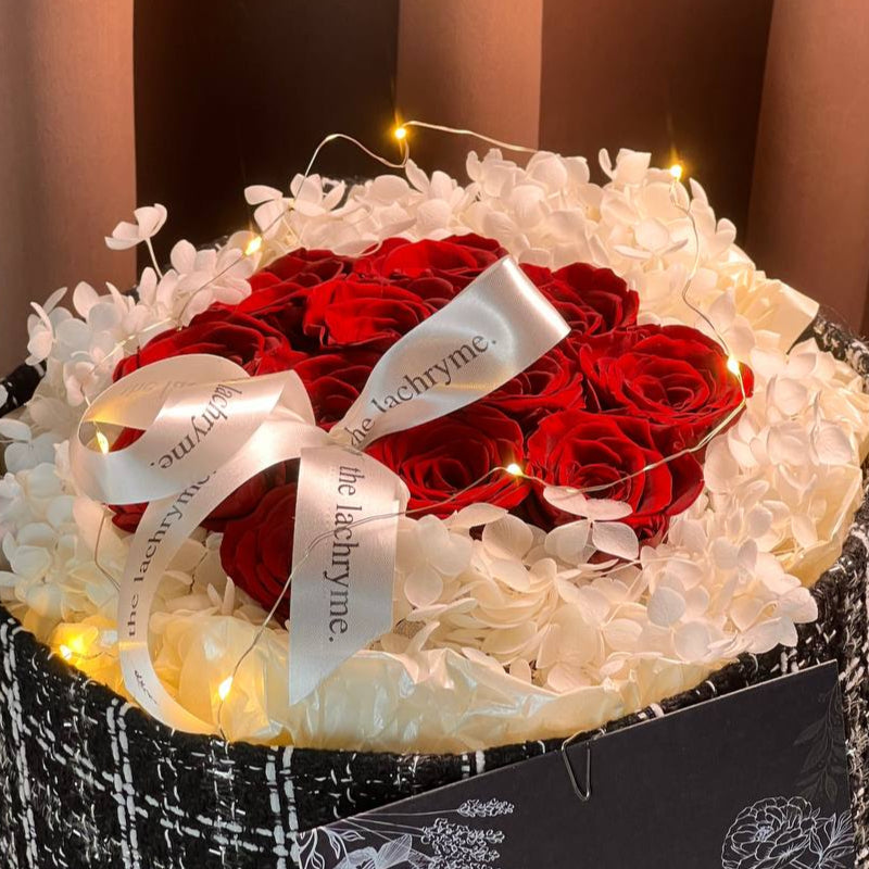 Million Roses Red | 12 Premium Roses | Round Blooms