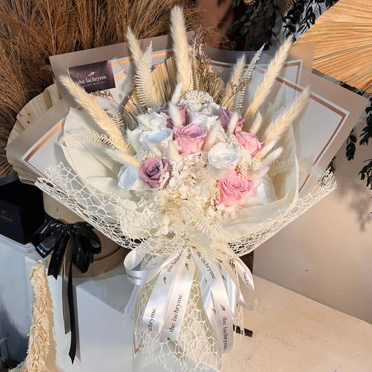 Ethereal Blooms | 12 Preserved Roses | Luxurious