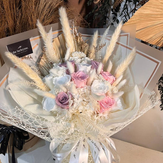 Ethereal Blooms | 12 Preserved Roses | Luxurious